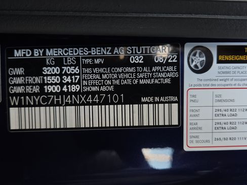 Used 2022 Mercedes-Benz G 63 AMG 4MATIC image 18