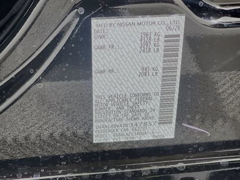 New 2026 Nissan Altima 2.5 SV FWD image 20