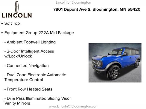 Used 2025 Ford Bronco Big Bend AWD/4WD image 5