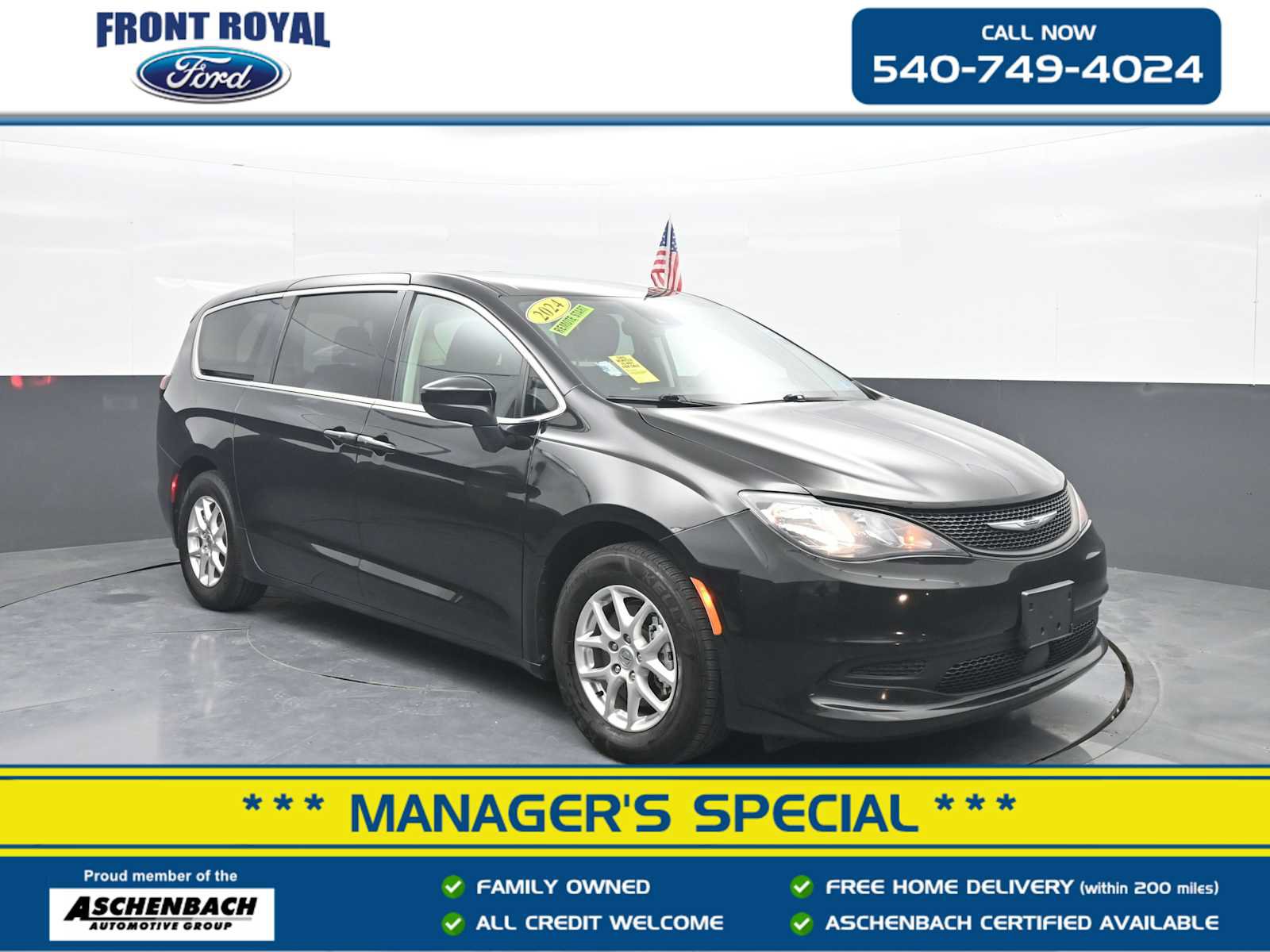 Used 2024 Chrysler Voyager LX FWD image 1