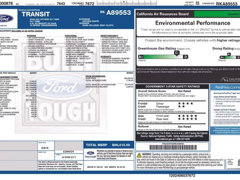 Used 2024 Ford Transit 350 XLT AWD/4WD image 36