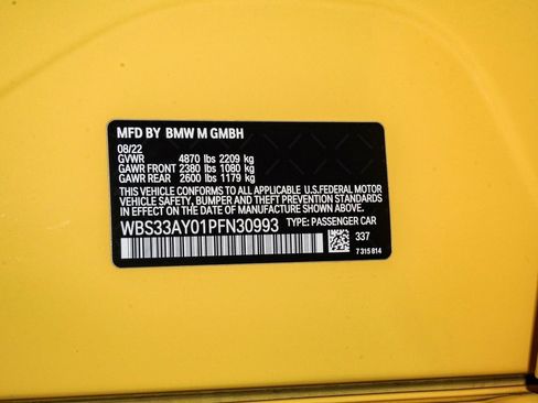 Used 2023 BMW M3 Competition w/ M Carbon Exterior Package image 40