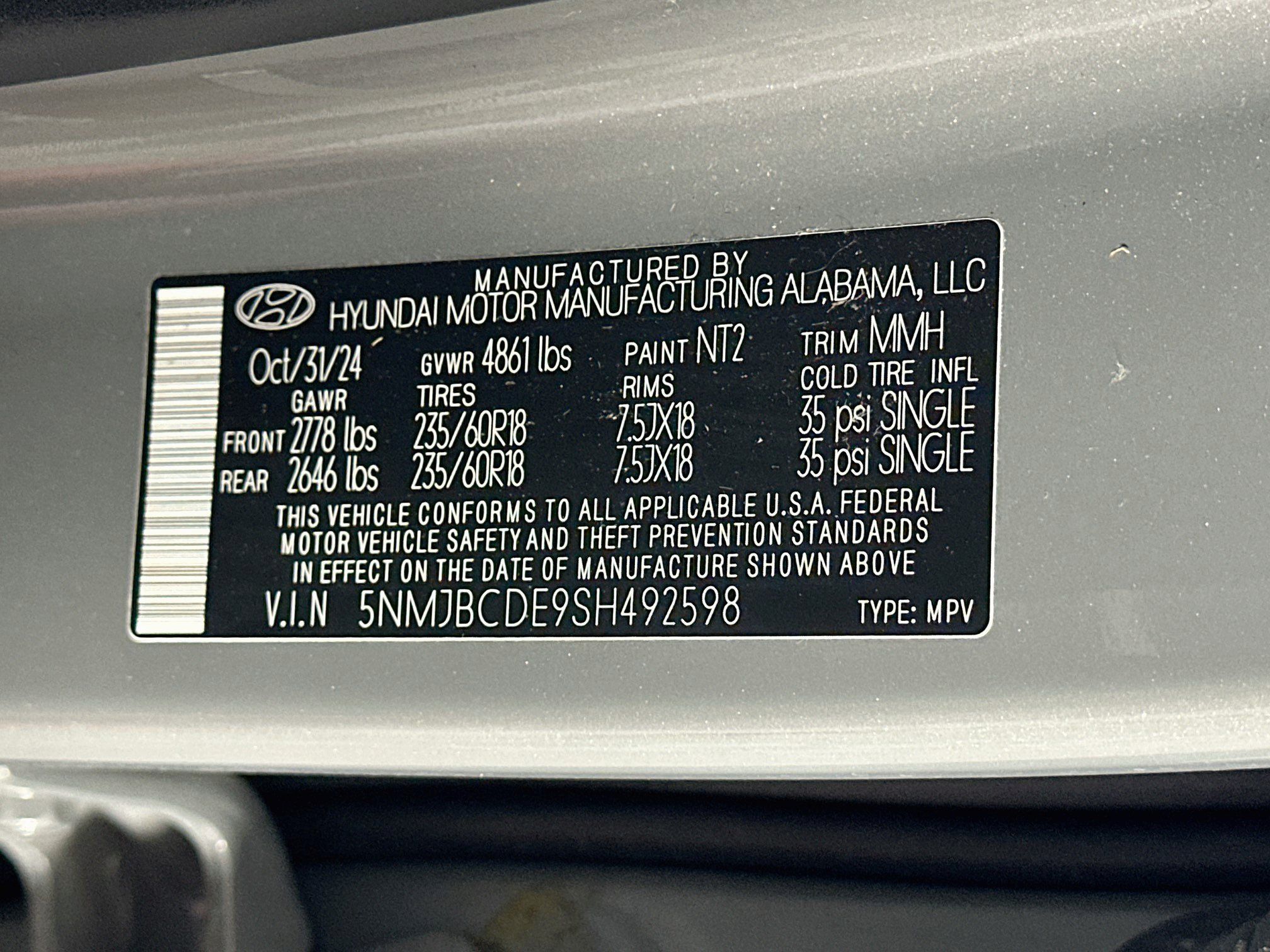 Used 2025 Hyundai Tucson SEL AWD/4WD image 12