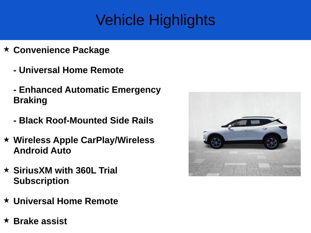 New 2026 Chevrolet Blazer LT w/ Convenience Package FWD image 4