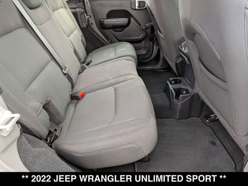 Used 2022 Jeep Wrangler Unlimited Sport image 26