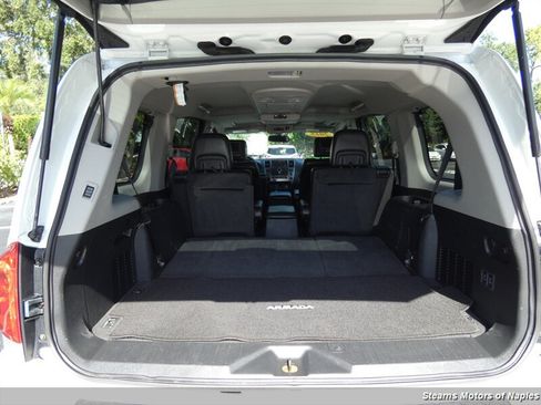 Used 2015 Nissan Armada Platinum w/ 2nd Row Captain Seat Package AWD/4WD image 15