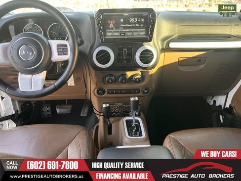 Used 2015 Jeep Wrangler Unlimited Sahara w/ Max Tow Package AWD/4WD image 2