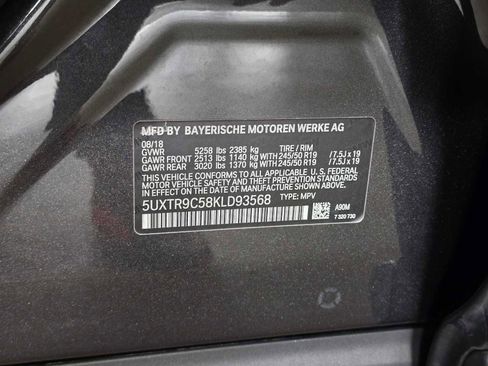 Used 2019 BMW X3 xDrive30i w/ Driving Assistance Package image 37