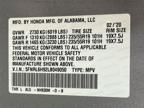 Used 2020 Honda Odyssey Elite image 39