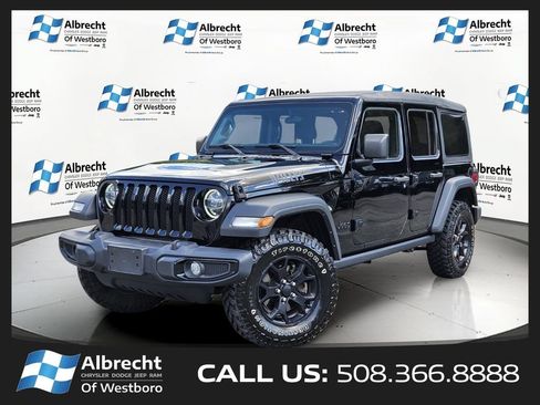 Used 2022 Jeep Wrangler Unlimited Sport AWD/4WD image 1