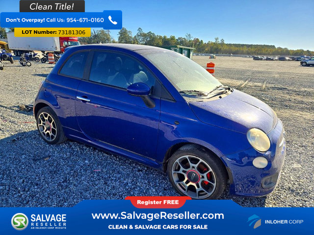 Used 2012 FIAT 500 Sport w/ Safety & Convenience Pkg FWD image 5