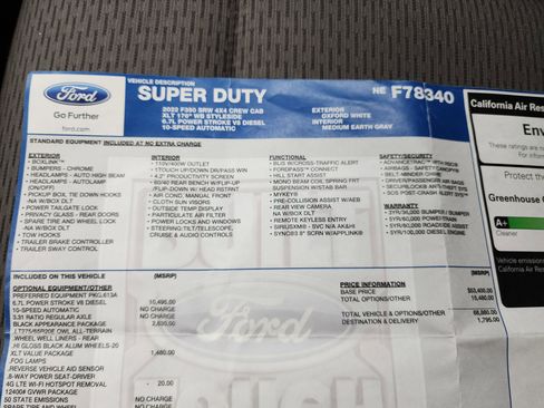 Used 2022 Ford F350 XLT w/ Black Appearance Package image 46