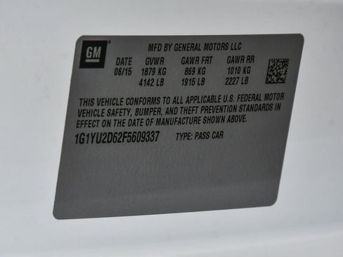 Used 2015 Chevrolet Corvette Z06 w/ 3LZ Preferred Equipment Group image 19