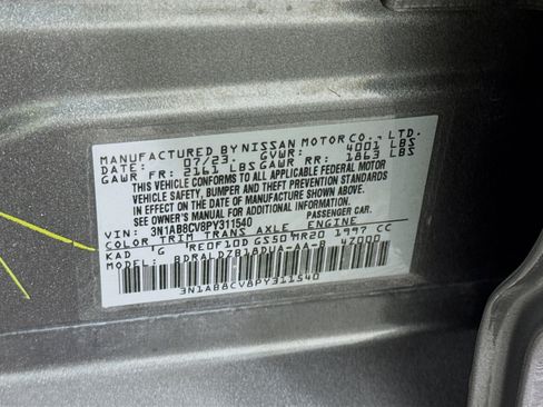 Used 2023 Nissan Sentra SV FWD image 39