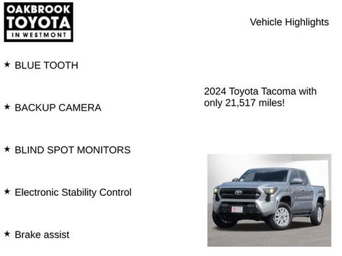 Certified 2024 Toyota Tacoma SR5 AWD/4WD image 8