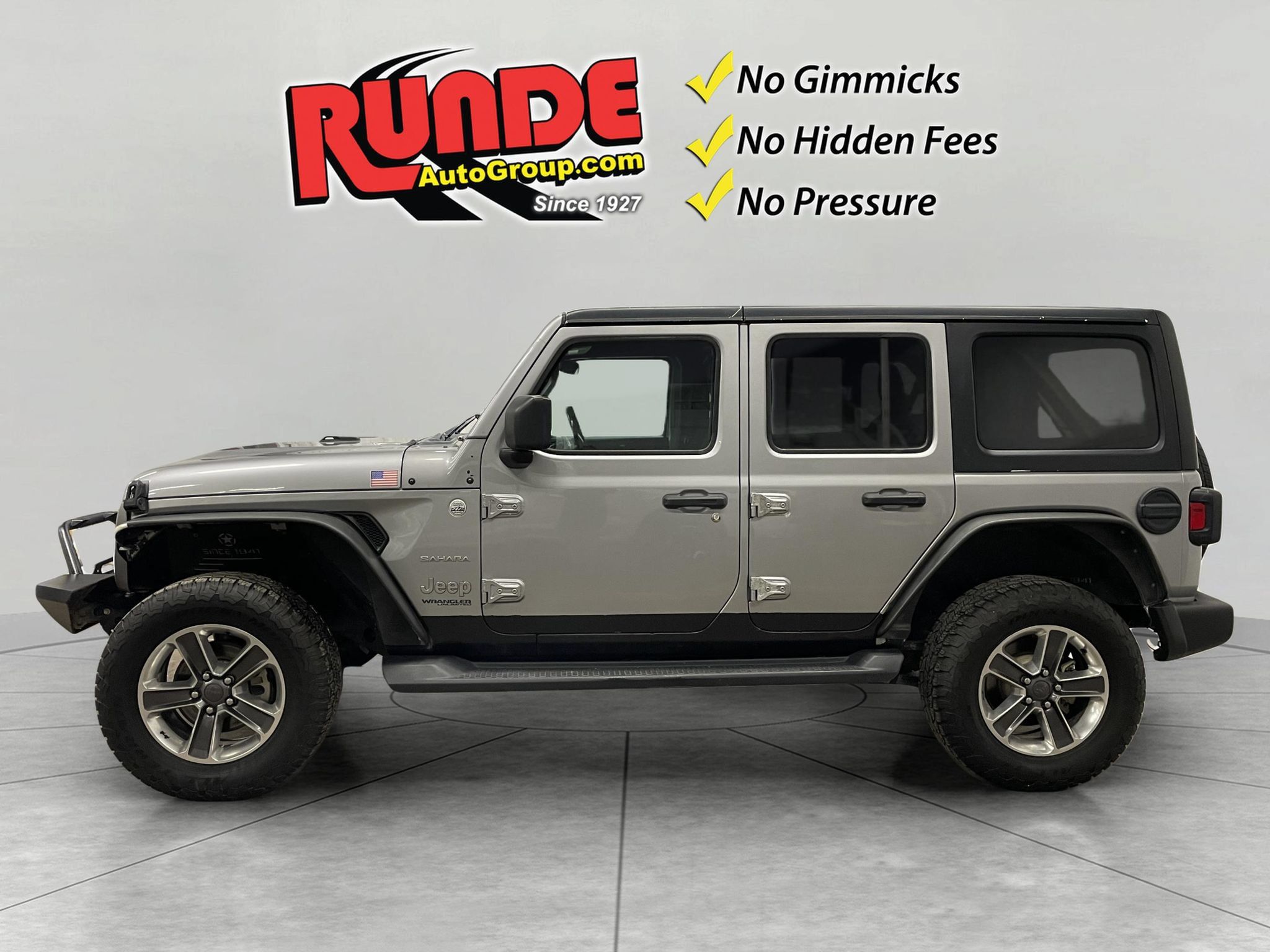 Used 2019 Jeep Wrangler Unlimited Sahara AWD/4WD image 2