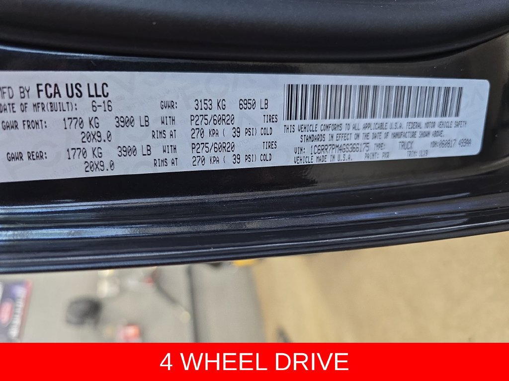 Used 2016 RAM 1500 Limited AWD/4WD image 35