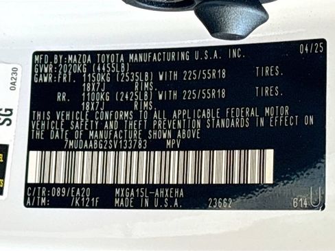 Certified 2025 Toyota Corolla Cross XLE w/ Convenience Package AWD/4WD image 33
