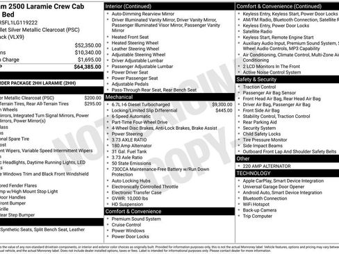 Used 2020 RAM 2500 Laramie image 35