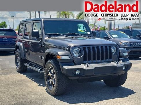 Certified 2020 Jeep Wrangler Unlimited Sport S AWD/4WD image 1