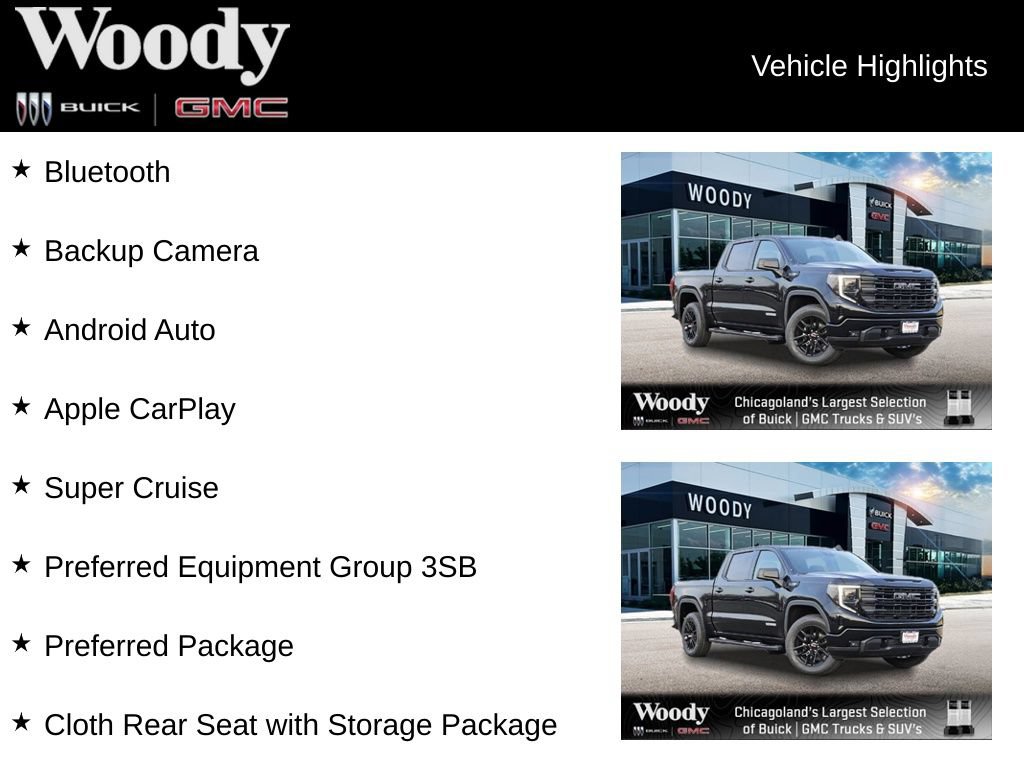 New 2026 GMC Sierra 1500 Elevation w/ Preferred Package AWD/4WD image 3
