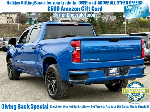 Used 2022 Chevrolet Silverado 1500 Custom image 3