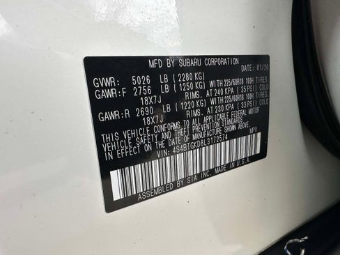 Used 2020 Subaru Outback Onyx Edition XT image 14