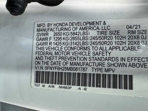 Used 2021 Honda Pilot Special Edition image 41