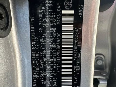 Used 2022 Toyota Camry LE FWD image 16