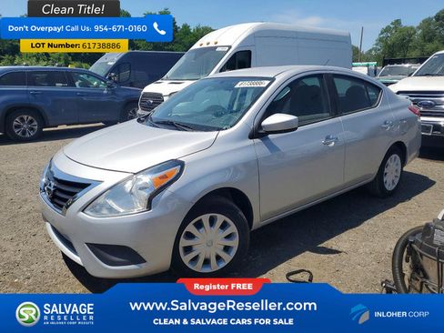 Used 2019 Nissan Versa SV FWD image 1