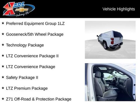 Used 2022 Chevrolet Silverado 2500 LTZ w/ LTZ Premium Package AWD/4WD image 2