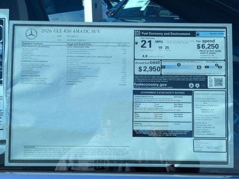 New 2026 Mercedes-Benz GLE 450 4MATIC image 18