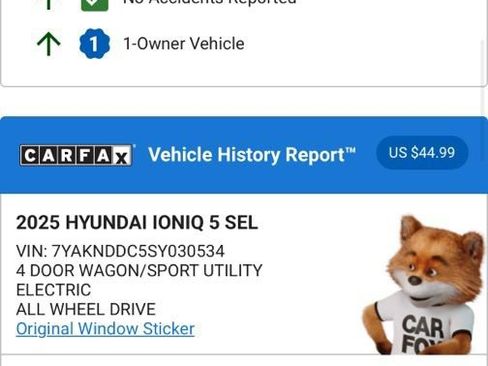 Used 2025 Hyundai Ioniq 5 SEL image 3