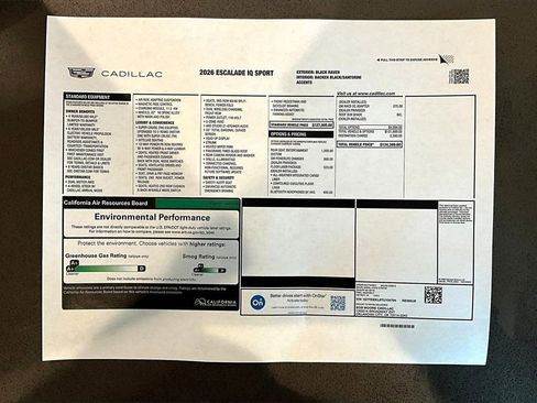 New 2026 Cadillac Escalade IQ Sport 1 image 14