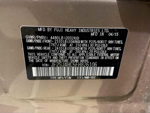 Used 2015 Subaru Forester 2.5i Limited AWD/4WD image 33