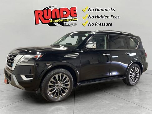Used 2023 Nissan Armada Platinum w/ Captain's Chairs Package AWD/4WD image 5