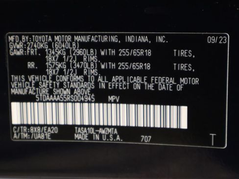 Certified 2024 Toyota Grand Highlander FWD image 17