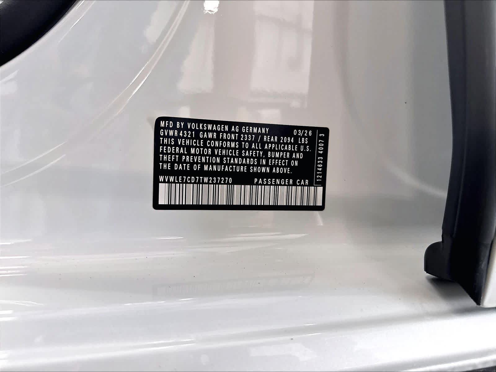 New 2026 Volkswagen GTI S FWD image 8