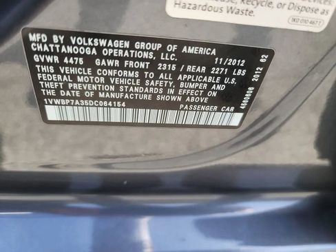 Used 2013 Volkswagen Passat 2.5 SE FWD image 34