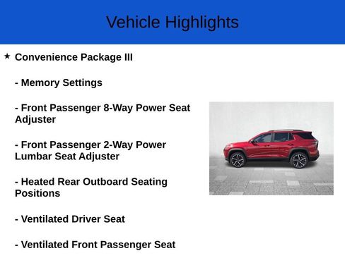 New 2026 Chevrolet Equinox RS w/ Convenience Package III image 3
