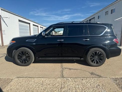 Used 2020 Nissan Armada Platinum w/ Captain's Chairs Package AWD/4WD image 9