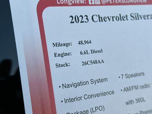 Used 2023 Chevrolet Silverado 3500 High Country w/ Safety Package II image 29