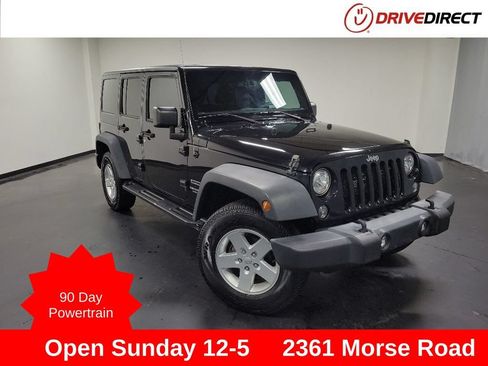 Used 2017 Jeep Wrangler Unlimited Sport w/ Quick Order Package 24S AWD/4WD image 1