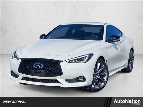 Used 2022 INFINITI Q60 Red Sport 400 w/ Cargo Package image 1