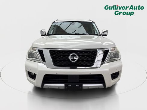 Used 2017 Nissan Armada Platinum w/ Interior Lighting Package RWD image 14