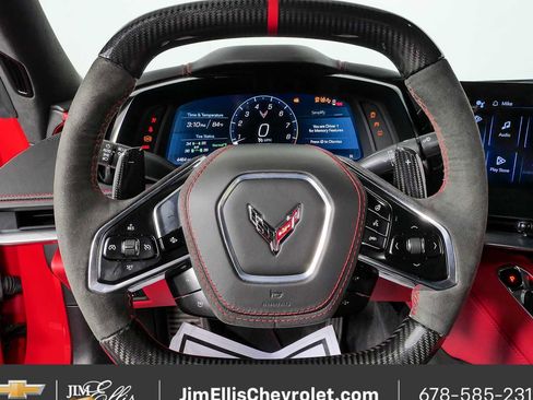 Used 2024 Chevrolet Corvette Z06 w/ Chrome Exterior Badge Package RWD image 9
