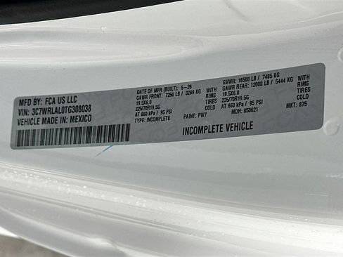 New 2026 RAM 4500 Tradesman AWD/4WD image 17