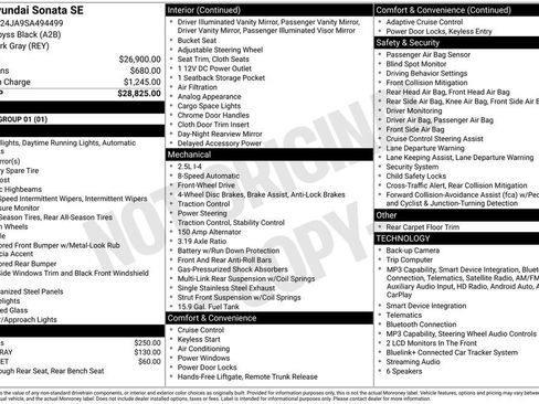 Used 2025 Hyundai Sonata SE FWD image 5