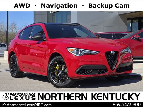 Used 2020 Alfa Romeo Stelvio Ti Sport w/ Quick Order Package 22S Sport image 1