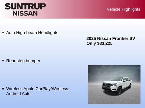 Used 2025 Nissan Frontier SV image 16